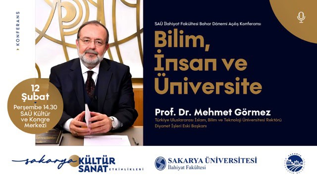 Prof. Dr. Mehmet Görmez Sakarya’da konuşuyor.